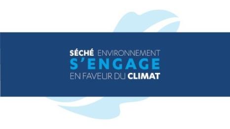 Logotipo Séché environnement comprometido con el clima